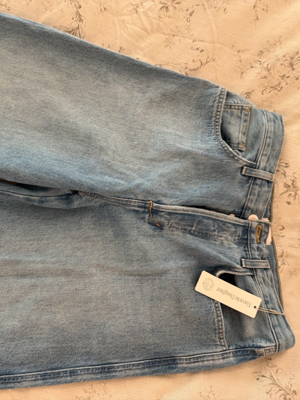NWT Favorite Daughter- The Masha Super High Waist High Rise Jeans sz 27 - Picture 7 of 11